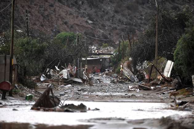 La Serena, July 20, 2026 Late Sunday evening, a severe flash flood occurred in the rural town of Islon in La Serena as a result of rising water levels in the Alejandro Pizarro and Aton streams. Chile, CHILE Aton 1174270  Copyright: AlejandroxPizarro AtonxChile