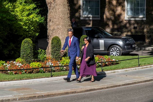 Newly appointed cabinet ministers arrive at Downing Street, London, 20 July 2026 Shabana Mahmood and Ed Miliband arrive at No 10 Downing Street, London, on 20 July 2026. Mahmood stays on as Home Secretary, in Andy Burnham, the new Prime Minister of the United Kingdom s cabinet, while Ed Miliband is appointed Foreign Secretary., Credit:Seiya Tanase Avalon  Copyright: xSeiyaxTanasex xAvalonx 1117625362