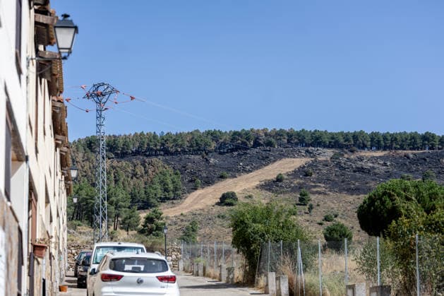 The Aftermath of the Lozoyuela Wildfire One of the areas burned by the fire, as of July 21, 2026, in Lozoyuela, Madrid, Spain. The wildfire that broke out on July 16 in the Madrid town of Lozoyuela burned 865 hectares of forest and scrubland, making it one of the most severe on record in the region. It forced the evacuation of a children’s camp and the preventive confinement of more than 2,000 residents due to the smoke. A man with a criminal record was arrested as the alleged arsonist, against whom the Community of Madrid has joined the case as a private prosecutor JULY 21, 2026 Lozoyuela, Madrid Lozoyuela, Madrid, Spain  Copyright: xRicardoxRubiox 7679134
