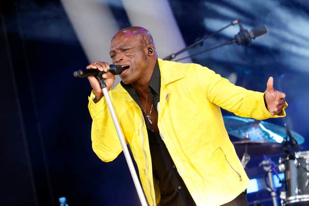 Sänger Seal bei seinem Auftritt im Kölner Tanzbrunnen im Rahmen der Tour SEAL Celebrating 30+ years of the classic albums I & II . Köln, 20.07.2026 NRW Deutschland *** Singer Seal during his performance at the Tanzbrunnen in Cologne as part of the SEAL Celebrating 30 Years of the Classic Albums I & II tour. Cologne, July 20, 2026, North Rhine-Westphalia, Germany Copyright: xChristophxHardtx