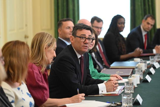Andy Burnham s first cabinet meeting UK Prime Minister Andy Burnham holds first Cabinet meeting on 21 July 2026, Credit:Eddie Mulholland PA ROTA - B68 Avalon UK, CANTERBURY, London  Copyright: xEddiexMulhollandx xPAxROTAx-xB68x xAvalonx 1117725547