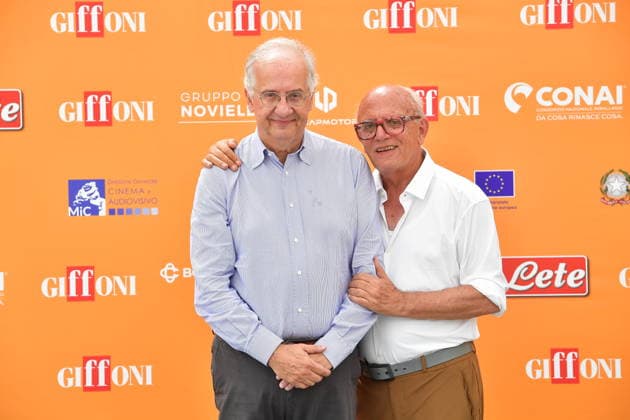 IPA86868765 - Giffoni Vallepiana Giffoni Festival 2026. Pictured: Walter Veltroni and Claudio Gubitosi  Copyright: xVincenzoxLandix xVincenzoxLandix 86868765