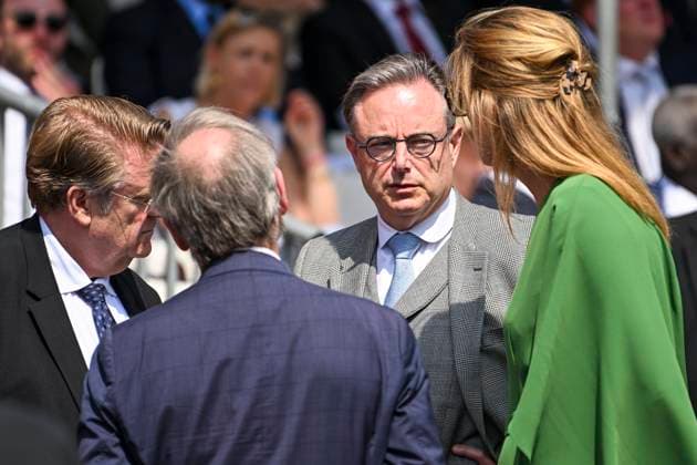 Military and civilian parade for the national Day 2026 BRUSSELS, BELGIUM - JULY 21 : Bart De Wever (N-VA), Prime minister of Belgium attend the military and civilian parade for the national Day 2026 on July 21, 2026 in Brussels, Belgium, 21 07 2026 Brussels Belgium  Copyright: xDidierxLebrunx