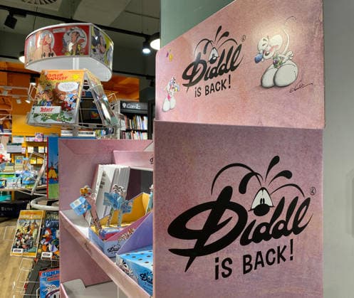 21.07.2026, Deutschland, NRW, Spielwaren, Geschenkartikel, Diddl is back - das Comeback der Plüsch-Maus hat einen neuen Hype ausgelöst, Deutschland *** July 21, 2026, Germany, North Rhine-Westphalia, Toys, Gift Items, Diddl is Back —the plush mouse s comeback has sparked a new craze, Germany Copyright: xD.xKerlekin SnowfieldxPhotographyx SF210726DiddlD7