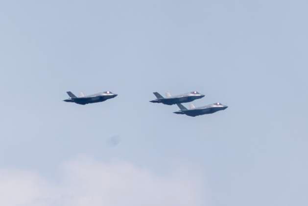 Military and civilian parade for the national Day 2026 BRUSSELS, BELGIUM - JULY 21 : F-35 airplanes Belgium airforce attend the military and civilian parade for the national Day 2026 on July 21, 2026 in Brussels, Belgium, 21 07 2026 Brussels Belgium  Copyright: xDidierxLebrunx