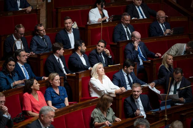 Questions to the government at the National Assembly - Paris Marine Le Pen during a session of questions to the government at the French National Assembly in Paris on July 21, 2026. Photo by Eliot Blondet ABACAPRESS.COM Paris France France  Copyright: xBlondetxEliot ABACAx