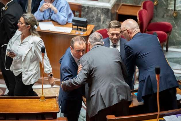 Questions to the government at the National Assembly - Paris French Prime Minister Sebastien Lecornu and French Interior Minister Laurent Nunez during a session of questions to the government at the French National Assembly in Paris on July 21, 2026. Photo by Eliot Blondet ABACAPRESS.COM Paris France France  Copyright: xBlondetxEliot ABACAx