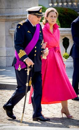 21-07-2026 Defile Princess Claire and Prince Laurent attend a parade marking the Belgian National Day in Brussels. Â  Copyright: xPPEx