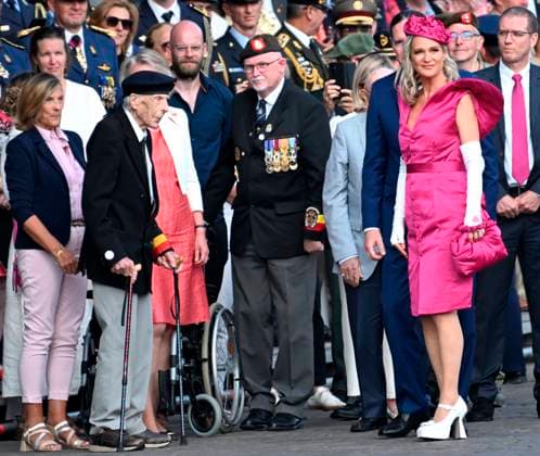 Military and civilian parade for the national Day 2026 BRUSSELS, BELGIUM - JULY 21 : Princess Delphine and Mr James O Hare attend the military and civilian parade for the national Day 2026 on July 21, 2026 in Brussels, Belgium, 21 07 2026 Brussels Belgium  Copyright: xDidierxLebrunx