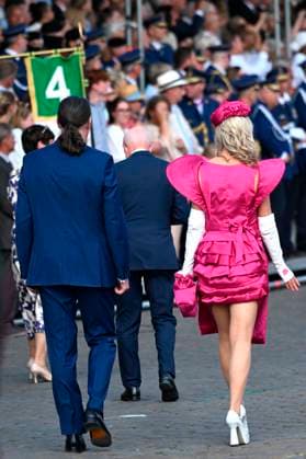Military and civilian parade for the national Day 2026 BRUSSELS, BELGIUM - JULY 21 : Princess Delphine and Mr James O Hare attend the military and civilian parade for the national Day 2026 on July 21, 2026 in Brussels, Belgium, 21 07 2026 Brussels Belgium  Copyright: xDidierxLebrunx