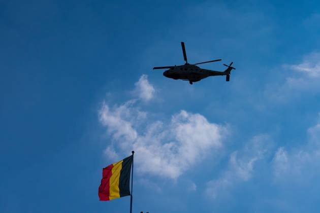 the military and civilian parade on the Belgian National Day, in Brussels, Tuesday 21 July 2026. This parade pays tribute to our Belgium s security and emergency services, such as the army, police, fire brigade or civil protection. MARIUS BURGELMAN  MariusxBurgelman 181686478