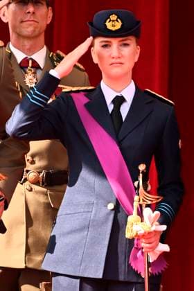 Military and civilian parade for the national Day 2026 BRUSSELS, BELGIUM - JULY 21 : Princess Elisabeth attend the military and civilian parade for the national Day 2026 on July 21, 2026 in Brussels, Belgium, 21 07 2026 Brussels Belgium  Copyright: xDidierxLebrunx