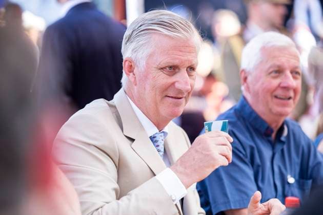 Resto National - National Day 2026 BRUSSELS, BELGIUM - JULY 21 : King Philippe of Belgium, Queen Mathilde of Belgium, Prince Emmanuel of Belgium, Prince Gabriel of Belgium, Princess Eleonore of Belgium, Princess Elisabeth of Belgium attend the Tout le Monde à Table (Everyone to the Table), a Resto National initiative at Place du Jeu de Balle for the national Day 2026 on July 21, 2026 in Brussels, Belgium, 21 07 2026 Brussels Belgium  Copyright: xXpix