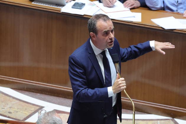 Questions to the government at the National Assembly - Paris French Prime Minister Sebastien Lecornu seen here during a session of Questions to the Government at the French National Assembly in Paris, France on July 21, 2026. Photo by Henri Szwarc ABACAPRESS.COM Paris France  Copyright: xABACAx