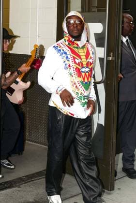 New York, NY- July 21: Wyclef Jean arrives to Live with Mark and Kelly on July 21st, 2026. Credit: AdMedia USA - ZUMAa123 20260721_zaa_a123_014 Copyright: xCamaraxPorterx