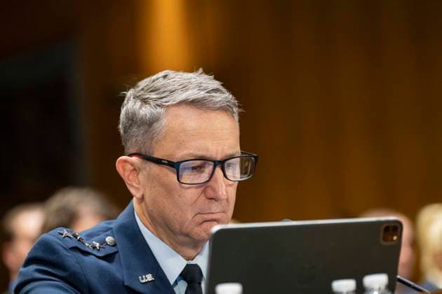 US Senate Appropriations Hearing on President Trump™s Supplemental Budget Request United States Air Force General Dan Caine, Chair, Joint Chiefs of Staff, testifies before the US Senate Committee on Appropriations during A Review of the President™s Supplemental Funding Request of June 24, 2026 in the Dirksen Senate Office Building on Capitol Hill in Washington, DC, USA, on Tuesday, July 21, 2026. Credit: Andrew Thomas CNP Washington District of Columbia United States of America EDITORIAL USE ONLY Copyright: xx _AT25744 AndrewxThomasx-xCNPx cnpphotos337885