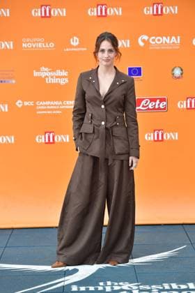 IPA86879694 - Giffoni Vallepiana Giffoni Festival 2026. Pictured: Nicole Malaj  Copyright: xVincenzoxLandix xVincenzoxLandix 86879694