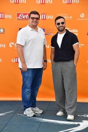 IPA86881204 - Giffoni Vallepiana Giffoni Festival 2026. Pictured: Gabriele Patriarca and Alex Polidori  Copyright: xVincenzoxLandix xVincenzoxLandix 86881204