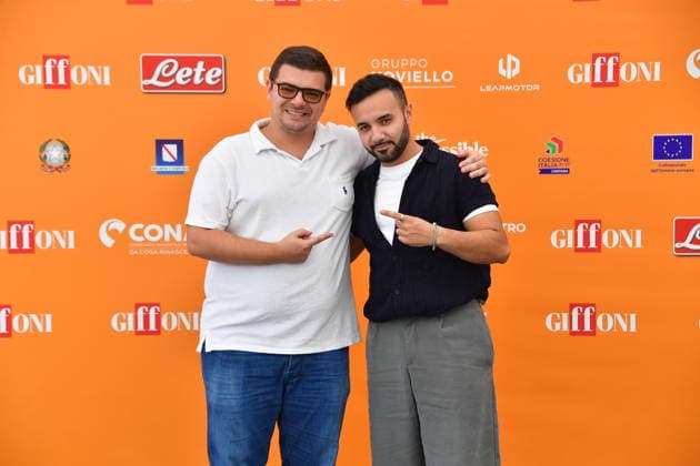 IPA86881206 - Giffoni Vallepiana Giffoni Festival 2026. Pictured: Gabriele Patriarca and Alex Polidori  Copyright: xVincenzoxLandix xVincenzoxLandix 86881206