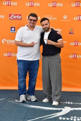 IPA86881207 - Giffoni Vallepiana Giffoni Festival 2026. Pictured: Gabriele Patriarca and Alex Polidori  Copyright: xVincenzoxLandix xVincenzoxLandix 86881207