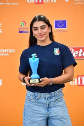 IPA86881347 - Giffoni Vallepiana Giffoni Festival 2026. Pictured: Giulia Imperio  Copyright: xVincenzoxLandix xVincenzoxLandix 86881347