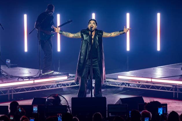 July 21, 2026, London, United Kingdom: Adam Lambert seen live on stage during a concert. Adam Lambert performed at a concert at Roundhouse Camden, London UK July 21st 2026 to celebrate the release of his new Album ADAM London United Kingdom - ZUMAs197 20260721_aaa_s197_136 Copyright: xBonniexBritainx