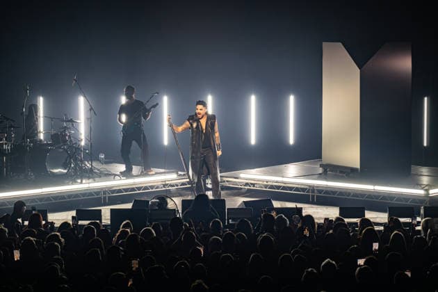 July 21, 2026, London, United Kingdom: Adam Lambert seen live on stage during a concert. Adam Lambert performed at a concert at Roundhouse Camden, London UK July 21st 2026 to celebrate the release of his new Album ADAM London United Kingdom - ZUMAs197 20260721_aaa_s197_144 Copyright: xBonniexBritainx