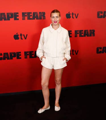 Anna Platen arrives on the red carpet for Apple TV s Cape Fear New York Screening at DGA Theater on Tuesday, July 21, 2026 in New York City.  NYP20260721145 JOHNxANGELILLO