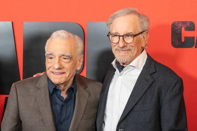 July 21, 2026, Bronx, New York, USA: Martin Scorsese and Steven Spielberg attend Apple TV s Cape Fear Screening and Conversation at DGA Theater in New York, NY on July 21, 2026. Bronx USA - ZUMAr339 20260721_znp_r339_140 Copyright: xLevxRadinx