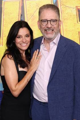 Los Angeles CA July 21: Jessica Queller and Bill Prady at the premiere of Stuart Fails to Save the Universe at The Academy Museum of Motion Pictures in Los Angeles on July 21, 2026. Credit: USA - ZUMAa123 20260721_zaa_a123_208 Copyright: xAdMediax