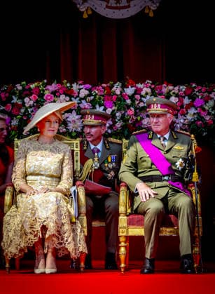21-07-2026 Defile Queen Mathilde and King Philippe - Filip attend a parade marking the Belgian National Day in Brussels. Â  Copyright: xPPEx
