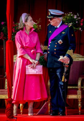 21-07-2026 Defile Princess Claire and Prince Laurent attend a parade marking the Belgian National Day in Brussels. Â  Copyright: xPPEx