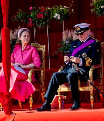 21-07-2026 Defile Princess Claire and Prince Laurent attend a parade marking the Belgian National Day in Brussels. Â  Copyright: xPPEx