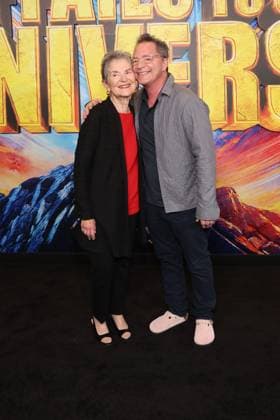 Los Angeles CA July 21: Fran Malina and Joshua Malina at the premiere of Stuart Fails to Save the Universe at The Academy Museum of Motion Pictures in Los Angeles on July 21, 2026. Credit: USA - ZUMAa123 20260721_zaa_a123_251 Copyright: xAdMediax