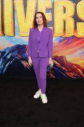 The Premiere of Stuart Fails to Save the Universe Los Angeles CA July 21: Felicia Day at the premiere of Stuart Fails to Save the Universe at The Academy Museum of Motion Pictures in Los Angeles on July 21, 2026. Credit: AdMedia EDITORIAL USE ONLY  Copyright: xx AdMediax admphotosthree007354