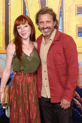 Los Angeles CA July 21: Ruth Connell and Rob Benedict at the premiere of Stuart Fails to Save the Universe at The Academy Museum of Motion Pictures in Los Angeles on July 21, 2026. Credit: USA - ZUMAa123 20260721_zaa_a123_372 Copyright: xAdMediax