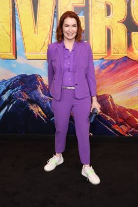 Los Angeles CA July 21: Felicia Day at the premiere of Stuart Fails to Save the Universe at The Academy Museum of Motion Pictures in Los Angeles on July 21, 2026. Copyright: xAdMediax xMediaPunchx