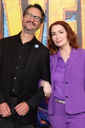 The Premiere of Stuart Fails to Save the Universe Los Angeles CA July 21: Wil Wheaton and Felicia Day at the premiere of Stuart Fails to Save the Universe at The Academy Museum of Motion Pictures in Los Angeles on July 21, 2026. Credit: AdMedia EDITORIAL USE ONLY  Copyright: xx AdMediax admphotosthree007445