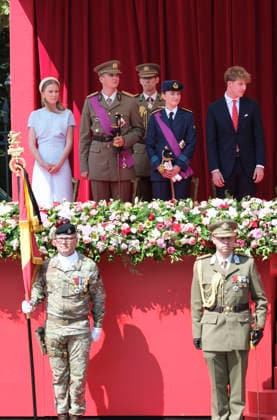 RECORD DATE NOT STATED Belgium s National Day 2026: Princess Eleonore of Belgium, Prince Emmanuel of Belgium, Princess Elisabeth of Belgium, Duchess of Brabant, and Prince Gabriel of Belgium attend Belgium s National Day on July 21, 2026, in Brussels, Belgium’s National Day on July 21 commemorates the coronation of King Leopold I as the country’s first monarch in 1831, when he swore allegiance to the constitution and established Belgium’s constitutional monarchy following the Belgian Revolution of 1830. Although the holiday was originally celebrated on September 27 to mark the expulsion of Dutch forces, it was officially moved to July 21 and first observed on that date in 1890. Brussels, Quartier Royal, Brussels-Capital, Belgium  Copyright: xMonassexT Andia.frx 462786