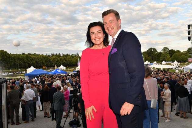 Dorothee Bär und Oliver Bär Sommerempfang des Bayerischen Landtags 2026 Neuen Schloss Schleißheim München 21. Juli 2026 *** Dorothee Bär and Oliver Bär, 2026 Summer Reception of the Bavarian State Parliament, New Palace of Schleißheim, Munich, July 21, 2026