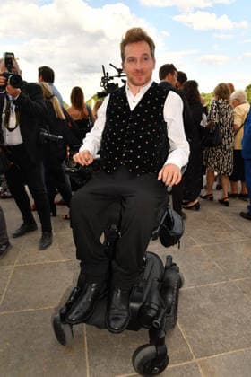 Samuel Koch Sommerempfang des Bayerischen Landtags 2026 Neuen Schloss Schleißheim München 21. Juli 2026 *** Samuel Koch, 2026 Summer Reception of the Bavarian State Parliament, New Schleißheim Palace, Munich, July 21, 2026