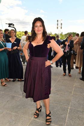 Angela Ascher Sommerempfang des Bayerischen Landtags 2026 Neuen Schloss Schleißheim München 21. Juli 2026 *** Angela Ascher, 2026 Summer Reception of the Bavarian State Parliament, New Palace of Schleißheim, Munich, July 21, 2026