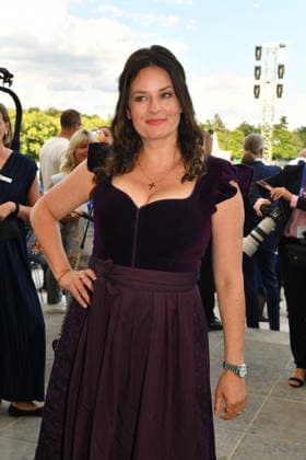 Angela Ascher Sommerempfang des Bayerischen Landtags 2026 Neuen Schloss Schleißheim München 21. Juli 2026 *** Angela Ascher, 2026 Summer Reception of the Bavarian State Parliament, New Palace of Schleißheim, Munich, July 21, 2026