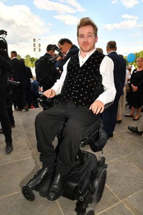 Samuel Koch Sommerempfang des Bayerischen Landtags 2026 Neuen Schloss Schleißheim München 21. Juli 2026 *** Samuel Koch, 2026 Summer Reception of the Bavarian State Parliament, New Schleißheim Palace, Munich, July 21, 2026
