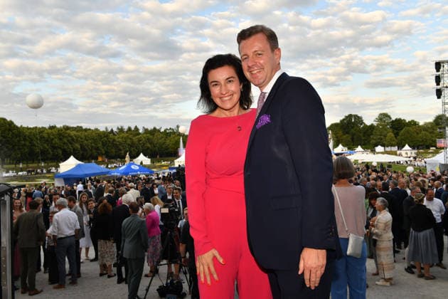 Dorothee Bär und Oliver Bär Sommerempfang des Bayerischen Landtags 2026 Neuen Schloss Schleißheim München 21. Juli 2026 *** Dorothee Bär and Oliver Bär, 2026 Summer Reception of the Bavarian State Parliament, New Palace of Schleißheim, Munich, July 21, 2026
