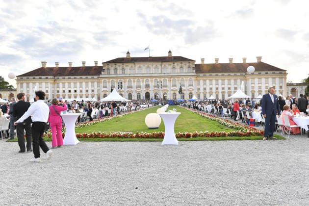 Übersicht Sommerempfang des Bayerischen Landtags 2026 Neuen Schloss Schleißheim München 21. Juli 2026 *** Overview: 2026 Summer Reception of the Bavarian State Parliament, New Schleißheim Palace, Munich, July 21, 2026