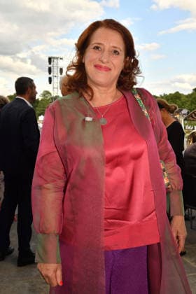 Luise Kinseher Sommerempfang des Bayerischen Landtags 2026 Neuen Schloss Schleißheim München 21. Juli 2026 *** Luise Kinseher, 2026 Summer Reception of the Bavarian State Parliament, New Schleißheim Palace, Munich, July 21, 2026
