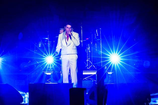Music Concert - SAL DA VINCI CERVERE The italian singer sal da vinci during the concert in Cervere during SAL DA VINCI CERVERE , Music Concert in CERVERE , Italy, July 21 2026 CERVERE ANIMA FESTIVAL Italy Copyright: xRenataxRoattinox xLiveMediax LPM_2576119