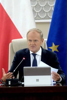RECORD DATE NOT STATED Warszawa KPRM 21.07.2026 Posiedzenie Rady Ministrow --- Warsaw, Chancellery of the Prime Minister, 21 July 2026 – Meeting of the Council of Ministers – Government of Poland N Z Donald Tusk FOT. TEDI NEWSPIX.PL NEWSPIX.PL --- newspix.pl 