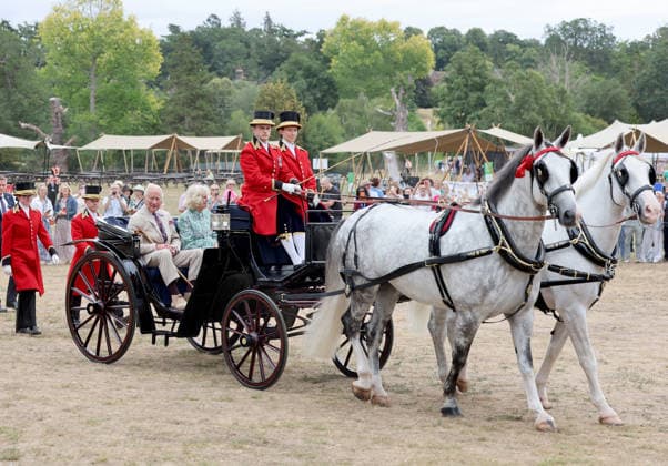 . 22 07 2026. Sandringham, United Kingdom. King Charles III and Queen Camilla at the Sandringham Flower Show, United Kingdom. The event was the first Royal Horticultural Society (RHS) show to be held at the Sandringham Estate.  xPoolx xi-Imagesx IIM-26916-0006